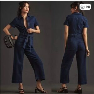 Maeve The Collette Denim Jumpsuit